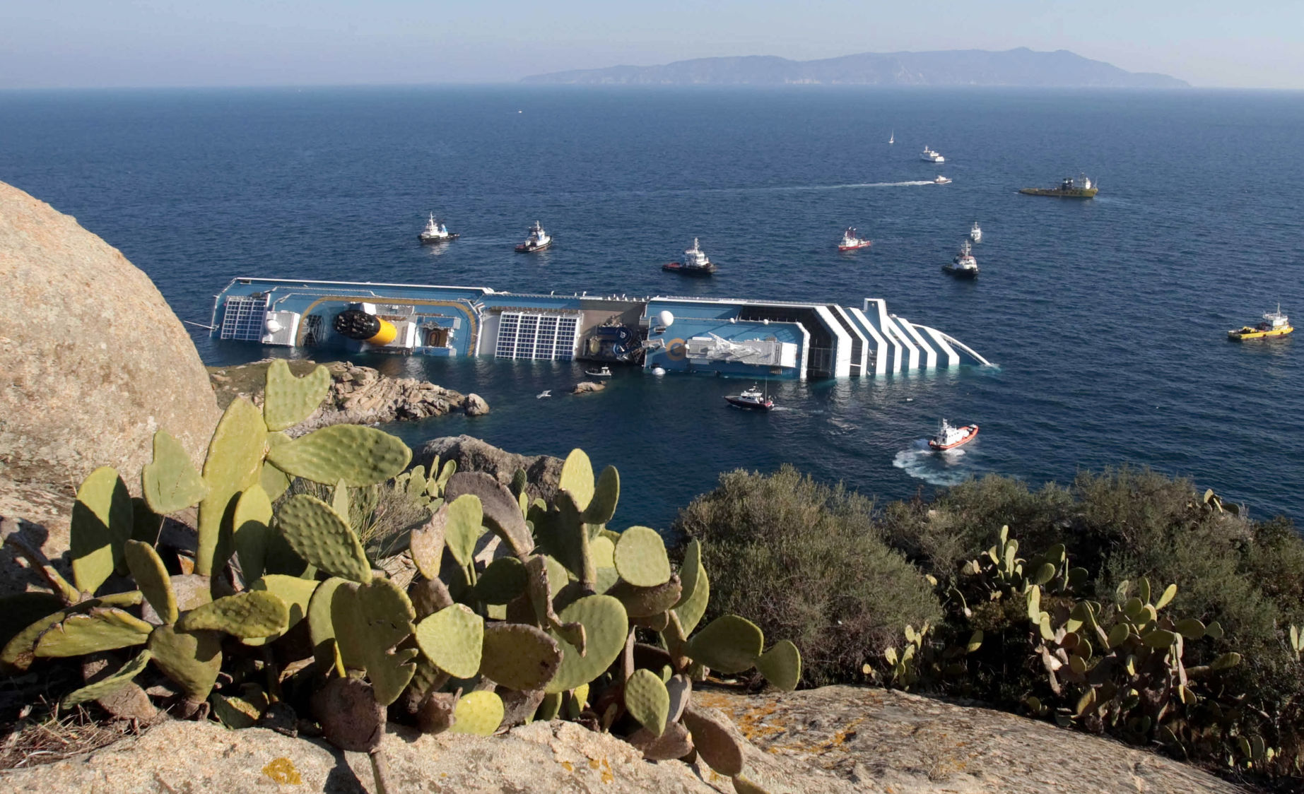 2012: Costa Concordia Aground